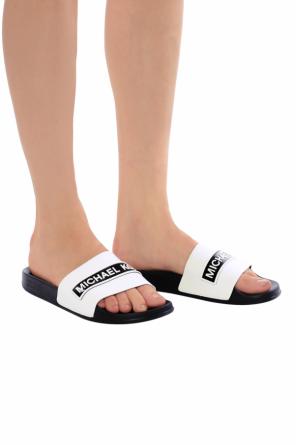'demi' slippers with a logo, zdjęcie 2 'demi' slippers with a logo od Michael Kors